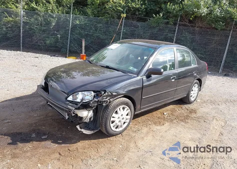 2005 Honda Civic Lx из США, поврежденный, VIN 2HGES16575H626576